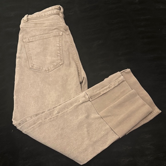 Zara Women's Beige Wide Leg Pants - Picture 4 of 4